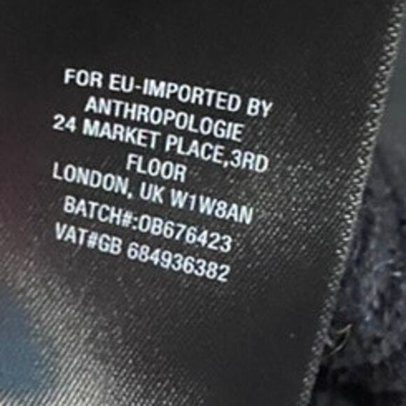 Anthropologie Knitted & Knotted Mock Neck Fuzzy Spotted Print Sleeve Sweater - Picture 13 of 14